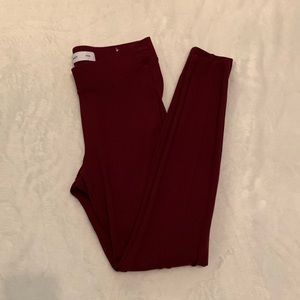 Old Navy STEVIE Leggings/SZ SM/Color:Maroon